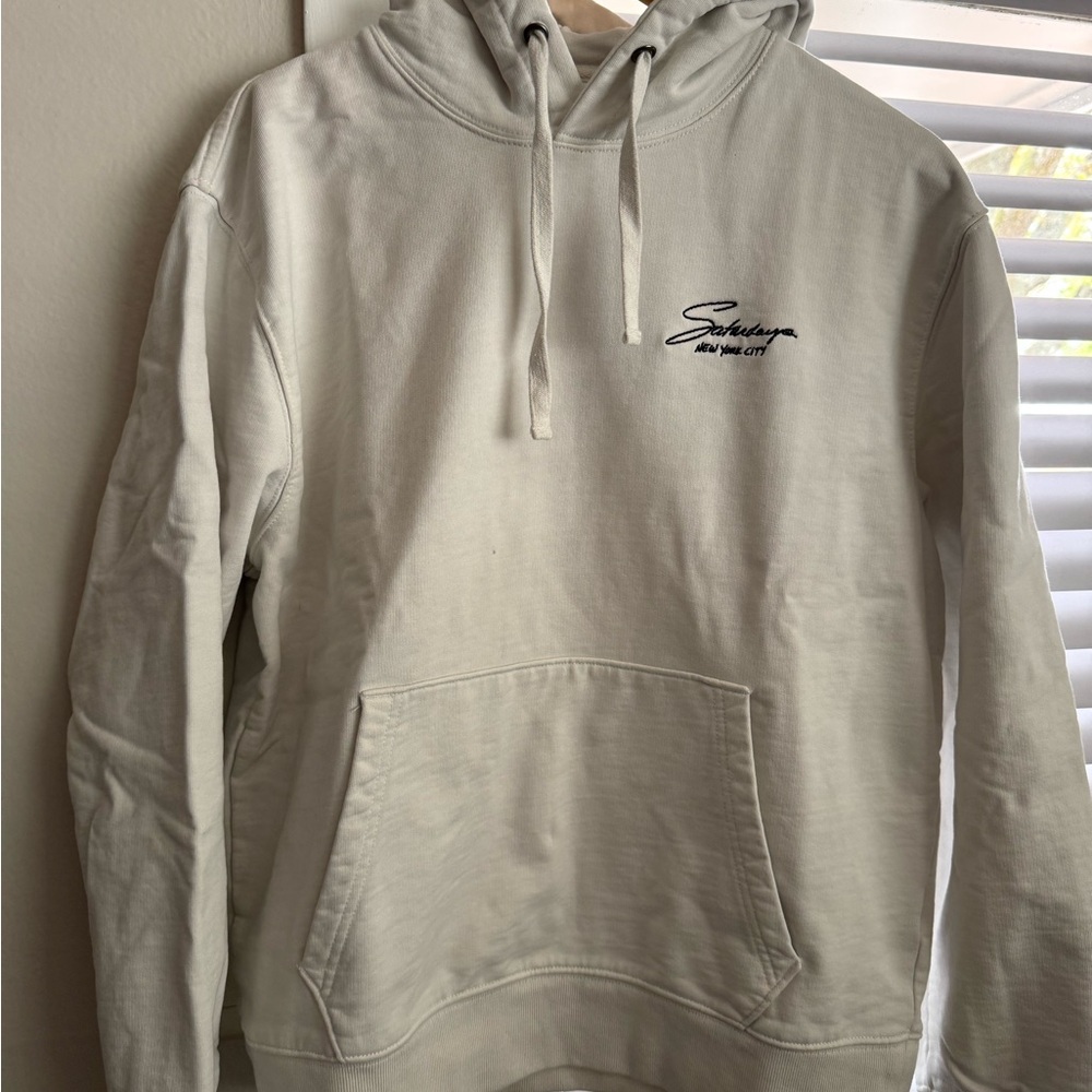 Saturdays NYC Cream Hoodie